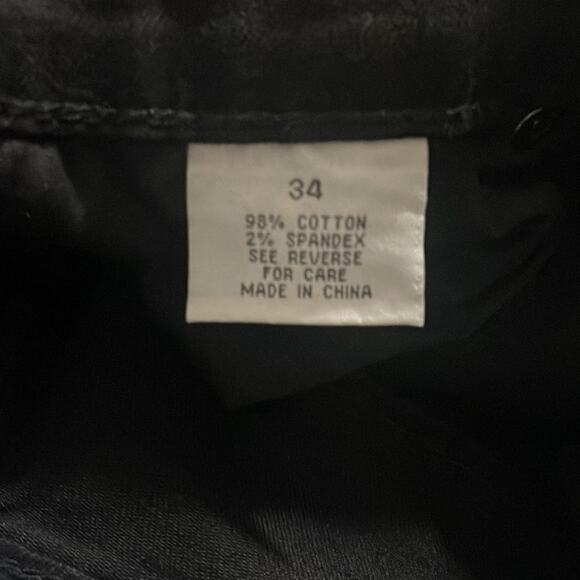 NEW Kilogram Jet Black Distressed Jean Shorts Men’s Size 34 NWT - Picture 9 of 9